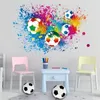GKA XL Fußball mit Feuerwerk GK68 Wandtattoo für Produktbild-Vorschau 2