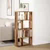 vidaXL Knihovna v imitaci starého dřeva 60x20x120,5 cm Náhled obrázku produktu 4