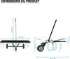 Wertykulator Wiltec 100 cm do kosiarek samojezdnych, Podgląd zdjęcia produktu 4