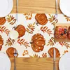 Bieżnik jesienny, 40x180 cm, kolor pomarańczowy, wykonany z Podgląd zdjęcia produktu 5