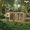Fatmoose Kurnik Henhouse Haven z drewna z wybiegami – 330 x Podgląd zdjęcia produktu 2