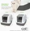 CATIT Katzentoilette mit klappbarer Abdeckung - Grau Produktbild-Vorschau 9