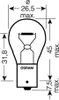 Osram Glühlampe, Blinkleuchte vorne und hinten 7506ULT-02B Produktbild-Vorschau 2