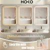 HOKO Gold Badspiegel Led Beleuchtung Rechteck Produktbild-Vorschau 5