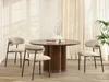 Sedia da pranzo ADRIENNE - beige scuro / noce Anteprima dell’immagine prodotto 3