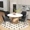 A dining set with chairs around a table in a modern kitchen. Podgląd zdjęcia produktu