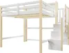 Lit mezzanine Merax 140x200 cm, lit superposé avec LED, lit Voir les images du produit 11