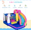Outsunny nafukovací skákací hrad s nafukovacím bazénom pre Náhľad obrázku produktu 4