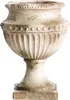 A single, antique-looking beige planter pot is shown against a white background. Produktbild-Vorschau