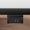 Letto galleggiante 160x200 nero, letto in metallo con LED Anteprima dell’immagine prodotto 12