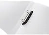 Ringbuch A4 2 Ringe 25mm transluzent weiß Produktbild-Vorschau 5