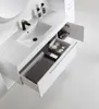 Badmöbel Set 120cm 5-tlg LED  Weiß Hochglanz Produktbild-Vorschau 6