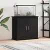 vidaXL Stojan na akvárium Černý dub 81x36x73 cm Dřevěný Náhled obrázku produktu 2