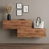 Planetmöbel Flur Möbel Garderobe Hängeschrank 2x 100 cm Produktbild-Vorschau 1