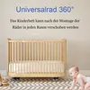 Bedee Lenkrollen Transportrollen Möbelrollen mit Bremse Produktbild-Vorschau 2
