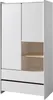 Vipack - Kleiderschrank 2-trg. Kiddy Produktbild-Vorschau 3