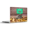 MuchoWow® Laptop Aufkleber Sticker Cover Igel läuft durch Produktbild-Vorschau 1