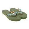 Lazamani Bora Bora Damen Flip Flops Green Größe 35/36 Produktbild-Vorschau 2