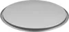 A silver round baking pan is shown from a slightly elevated angle. Produktbild-Vorschau