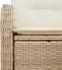 vidaXL Sofa ogrodowa z poduszkami beżowa 121 x 62 x 69 cm z Podgląd zdjęcia produktu 6