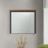 Stanton miroir vert, chêneReproduction. Voir les images du produit 3