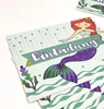 Oblique Unique 6 Meerjungfrau Einladungskarten Produktbild-Vorschau 3