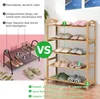 COSTWAY Schuhregal für 15 Paar Schuhe, Schuhablage mit 5 Produktbild-Vorschau 6