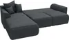 99rooms Gusto Ecksofa Cordstoff POSO Graphit Links mit Produktbild-Vorschau 12