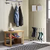 Schuhregal Schuhbank Schuhschrank Schuhablage Holz mit Produktbild-Vorschau 2