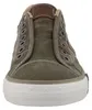 Sneaker da uomo Mustang in tela color kaki Anteprima dell’immagine prodotto 5