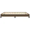 vidaXL Boxspringbettgestell Dunkelbraun 160x200 cm Stoff Produktbild-Vorschau 5