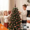 Sada 111 plastových vánočních ozdob, hnědé barvy, odolných Náhled obrázku produktu 3