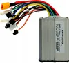 A close-up view of an electric scooter controller with multiple wires and connectors. Produktbild-Vorschau