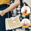 Taschenkette, 2 Stück Leder Kettenriemen, Metall Kette Produktbild-Vorschau 4