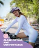 ROCKBROS TVI Maglia da ciclismo da donna a maniche lunghe, Anteprima dell’immagine prodotto 4