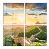 DEQORI Glasbild Echtglas 4x50x50 cm 'Chinesische Mauer' Produktbild-Vorschau 2