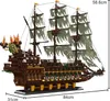 Mould King 13197 Schiff Baukasten, MOC 4364 TeileSpielzeug Produktbild-Vorschau 4