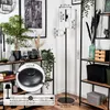 Garaguso Stehlampe aus Metall/Glas in Schwarz/Weiß Produktbild-Vorschau 4