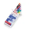 A box of Edding markers with several markers partially visible and sticking out of the top. Produktbild-Vorschau