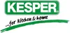 Logo and slogan for Kesper kitchen and home products. Voir les images du produit