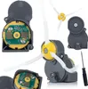 A collage of replacement parts for a robot vacuum cleaner, including side brush modules and a screwdriver. Náhľad obrázku produktu