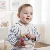 zubný krúžok malá modrá hviezda 11 cm drevo Náhľad obrázku produktu 4