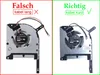 GPU version - Lüfter Kühler 4-Pin stecker FAN cooler für Produktbild-Vorschau 3