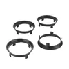 4x Zentrierringe Schwarz Alufelgen Ø 59,1 - 60,1 mm für Produktbild-Vorschau 2