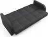 LIKMA Braun Ausziehbar 3 Sitzer Sofa Togo 214x93x85 cm Produktbild-Vorschau 4