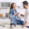 Relaxdays Set per impanatura in acciaio inossidabile, 3 Anteprima dell’immagine prodotto 3