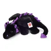 Teddy Hermann Kuscheltier Drache Logan schwarz/lila 32 cm Produktbild-Vorschau 1