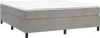 A boxspring bed with a mattress on top, shown from a side angle on a white background. Produktbild-Vorschau