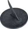 Esschert Design Ardoise Cadran solaire Texte rond ; LS002 Voir les images du produit 1