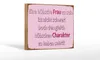 Holzschild hübsche Frau hübschen Charakter, 18x12 cm, Produktbild-Vorschau 1